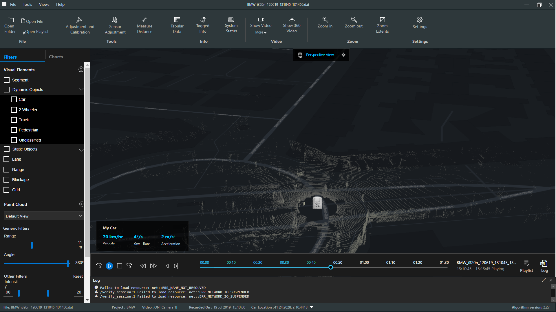 LIDAR Visualisation Tool